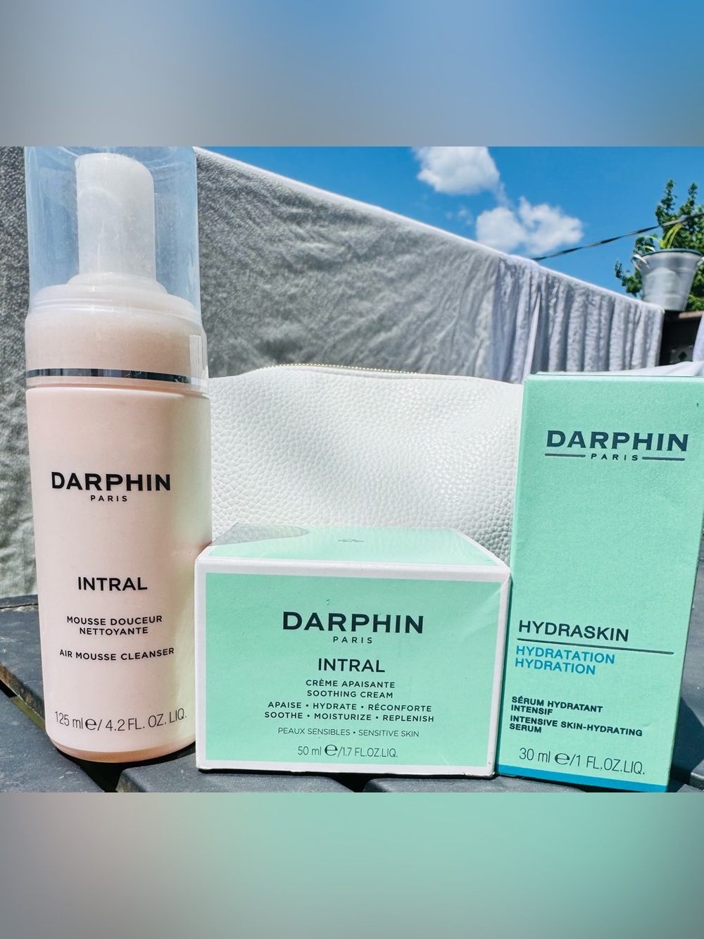 🌿 LOT DARPHIN PARIS — SOINS PEAUX SENSIBLES
3 produits — NEUFS, JAMAIS UTILISÉS
